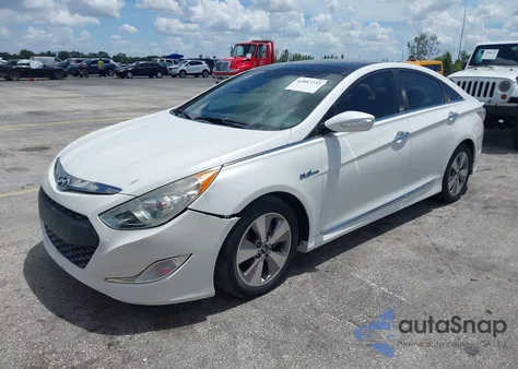 2012 Hyundai Sonata Hybrid из США, поврежденный, VIN KMHEC4A42CA028818